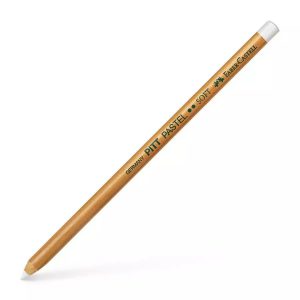 مداد کنته نرم سفید فابرکاستل مدل Pitt Pastel Pencil
